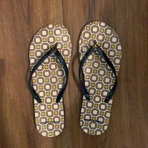 Tory birch size 9 flip flops